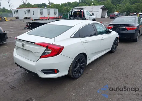 2020 Honda Civic Sport z USA, uszkodzony, nr VIN 2HGFC2F87LH514469
